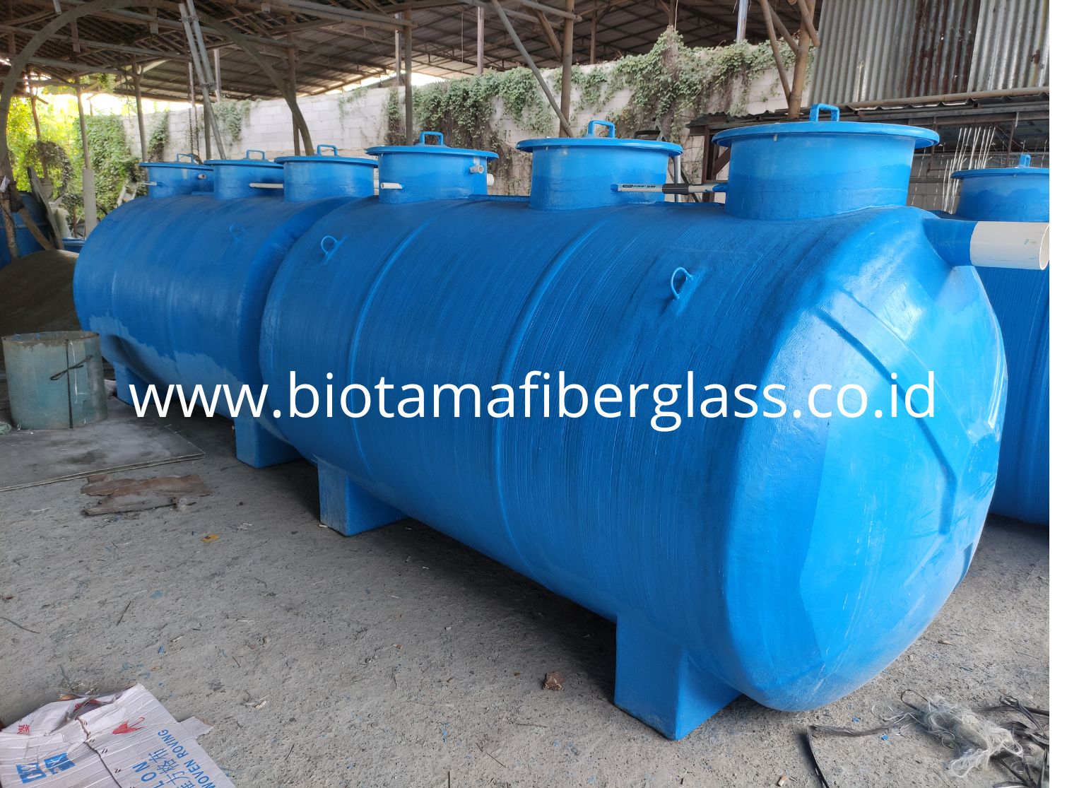 STP / IPAL produk fiberglass FRP BIOTAMA