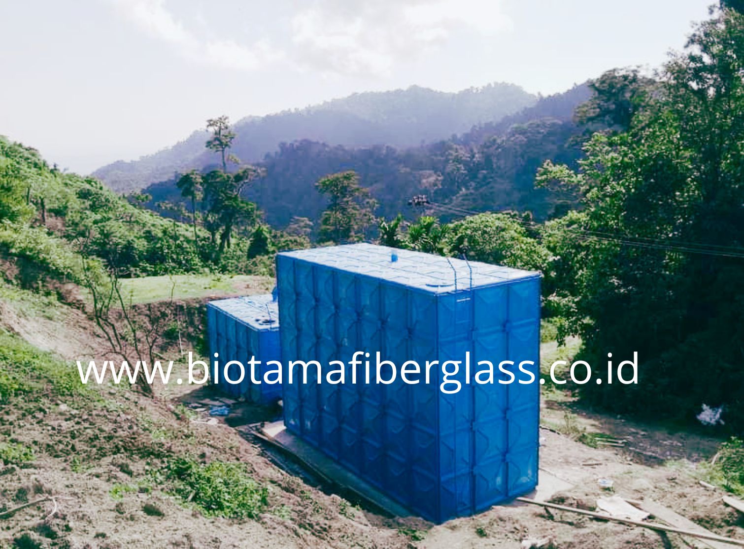 Dokumentasi produk Tangki Air Panel FRP 3